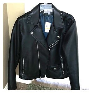 Leather NEW Michael kors jacket